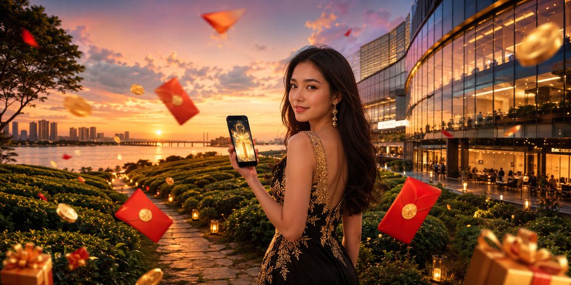 Promosi bonus sampul merah sempena perayaan di Johor Bahru untuk pemain baccarat